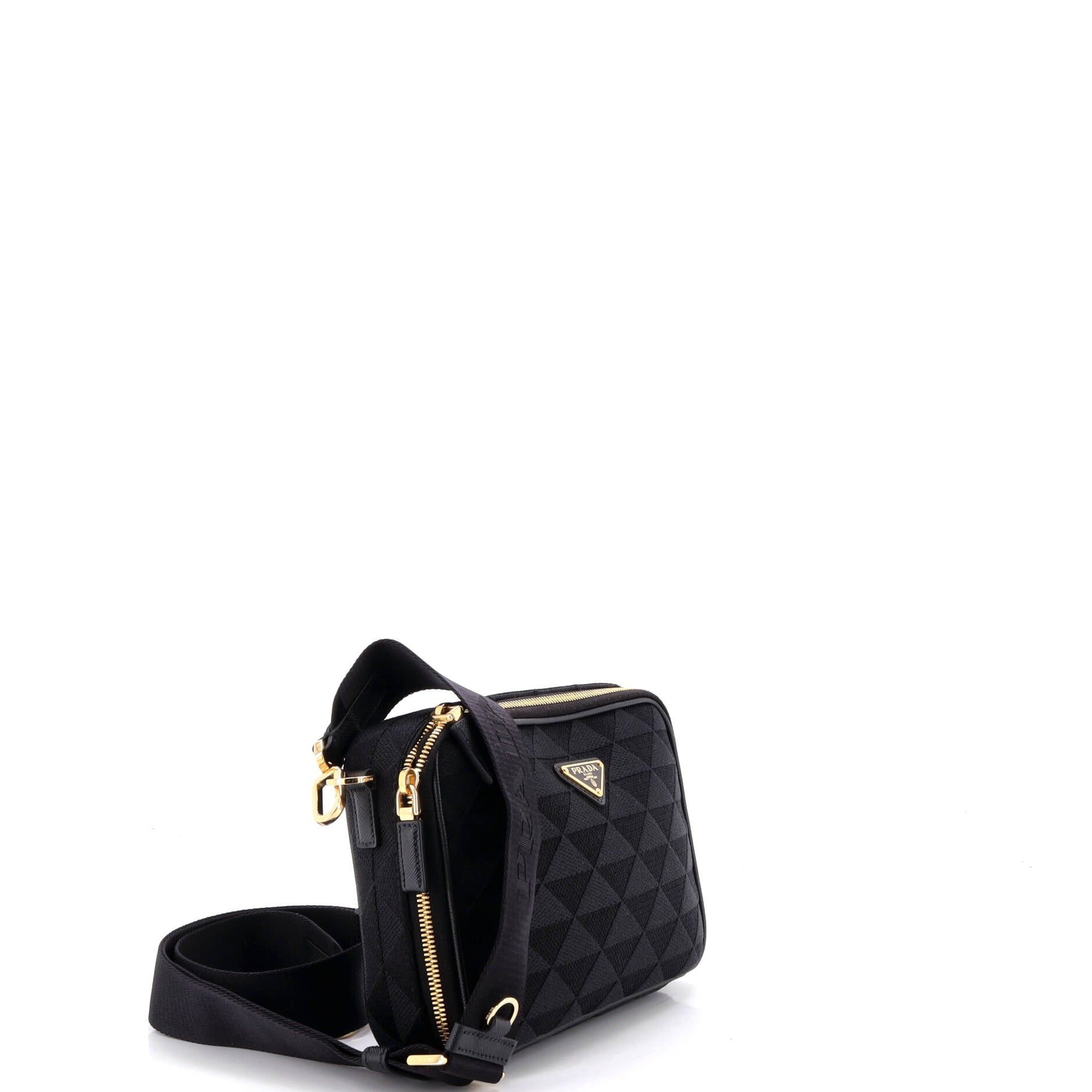 Prada Symbole Zip Around Shoulder Bag Size ONE SIZE - 2 Thumbnail
