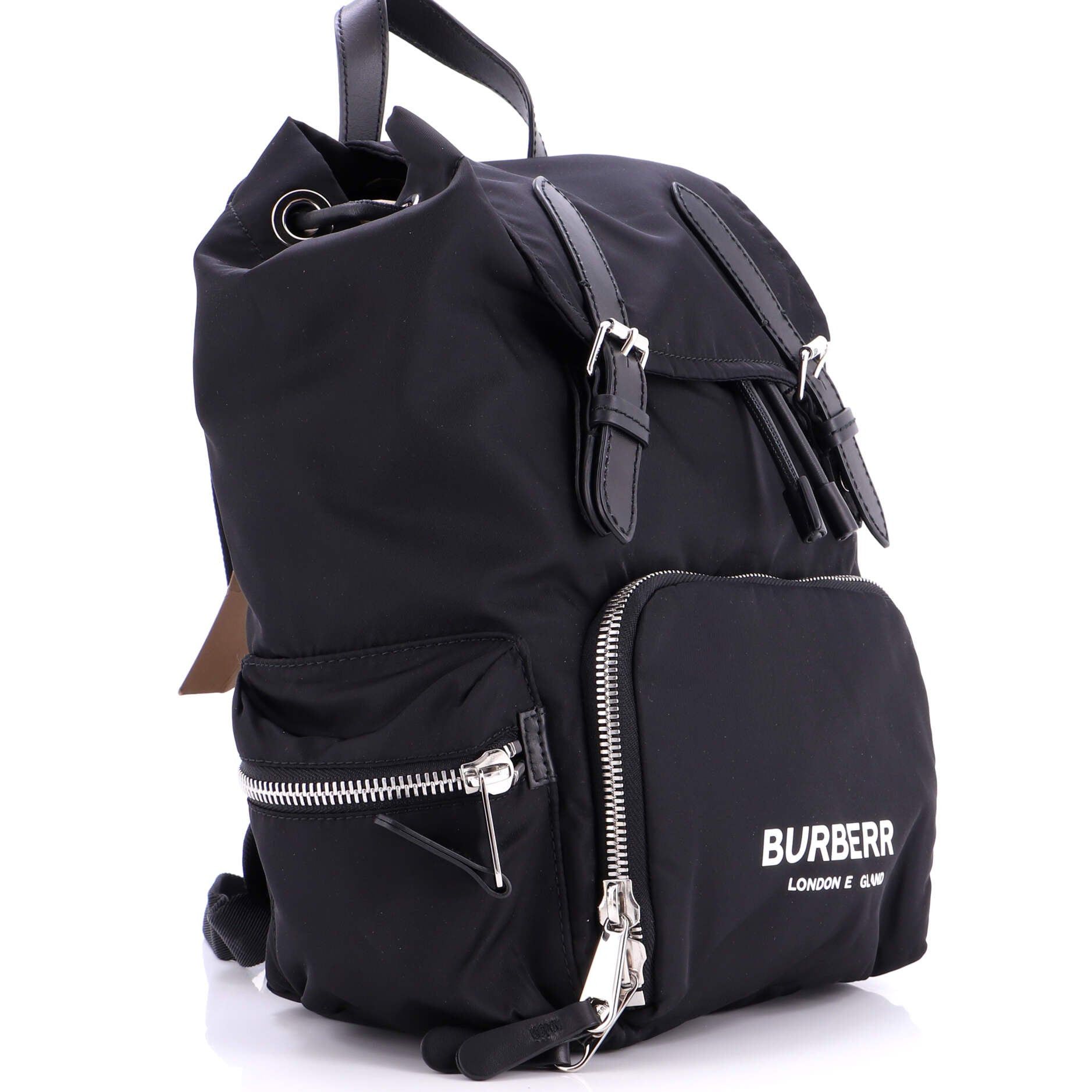 Burberry Logo Rucksack Backpack Size ONE SIZE - 2 Thumbnail