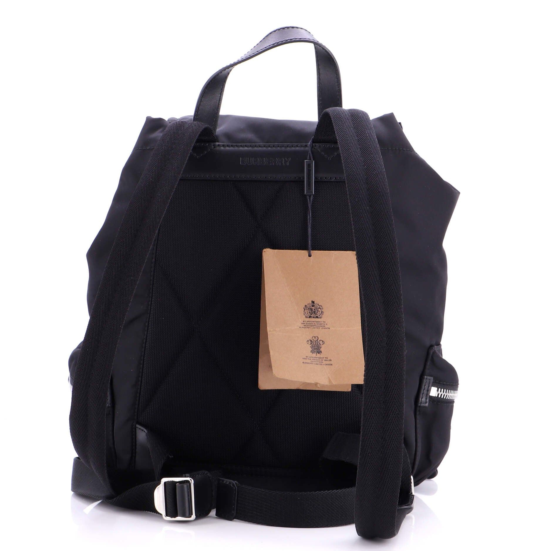 Burberry Logo Rucksack Backpack Size ONE SIZE - 3 Thumbnail