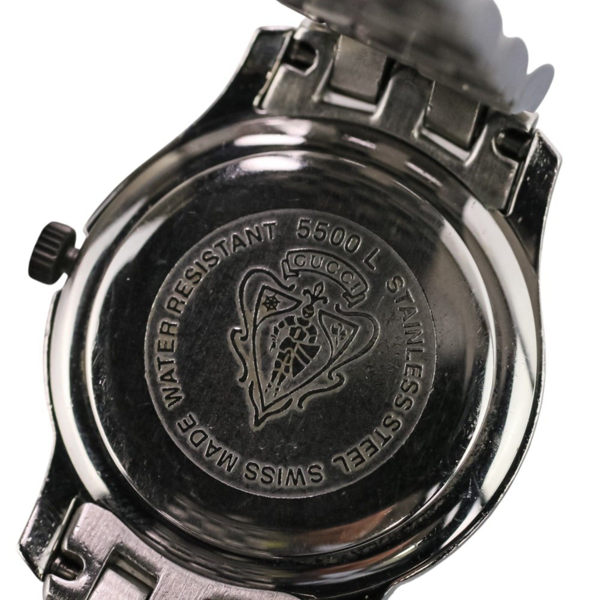 Gucci GUCCI Quartz Watch 5500L Silver Sunray Dial Stainless Steel Women's Size ONE SIZE - 2 Thumbnail