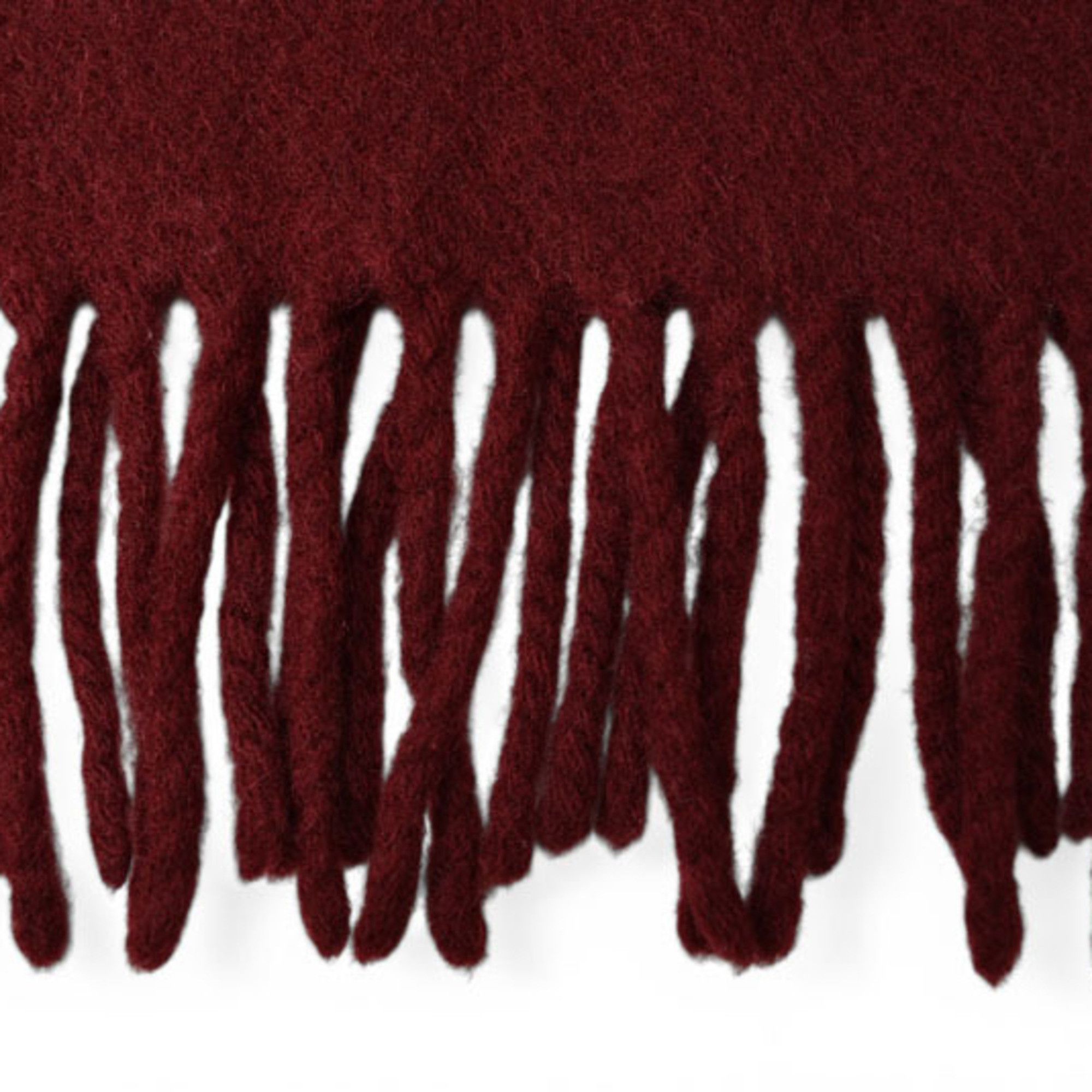 Dior Christian Dior Scarf, Winter Wool, Wine Size ONE SIZE - 6 Thumbnail