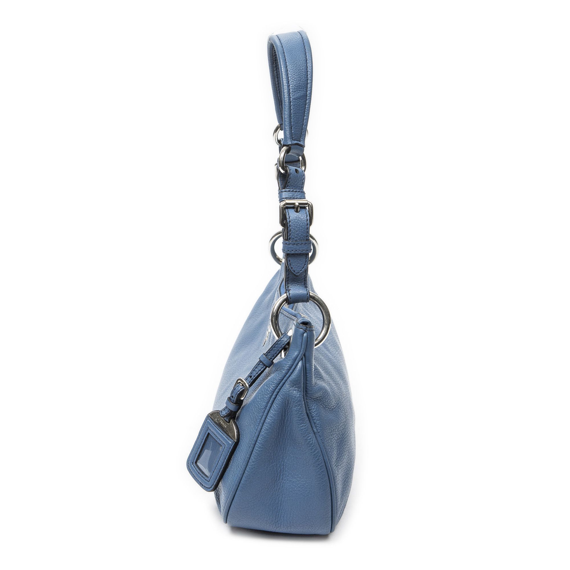 Prada Buckle Zip Hobo Size ONE SIZE - 3 Thumbnail