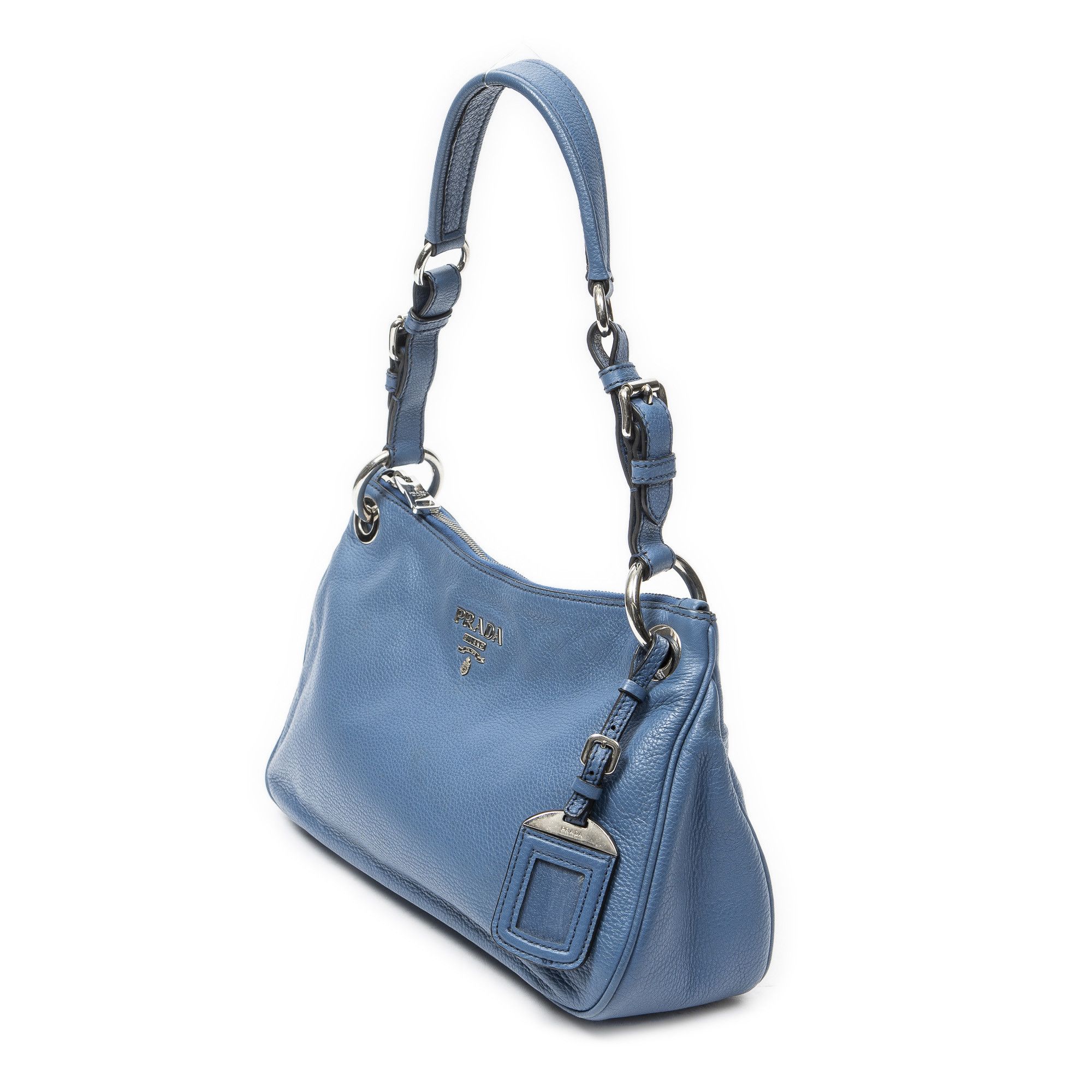 Prada Buckle Zip Hobo Size ONE SIZE - 2 Thumbnail