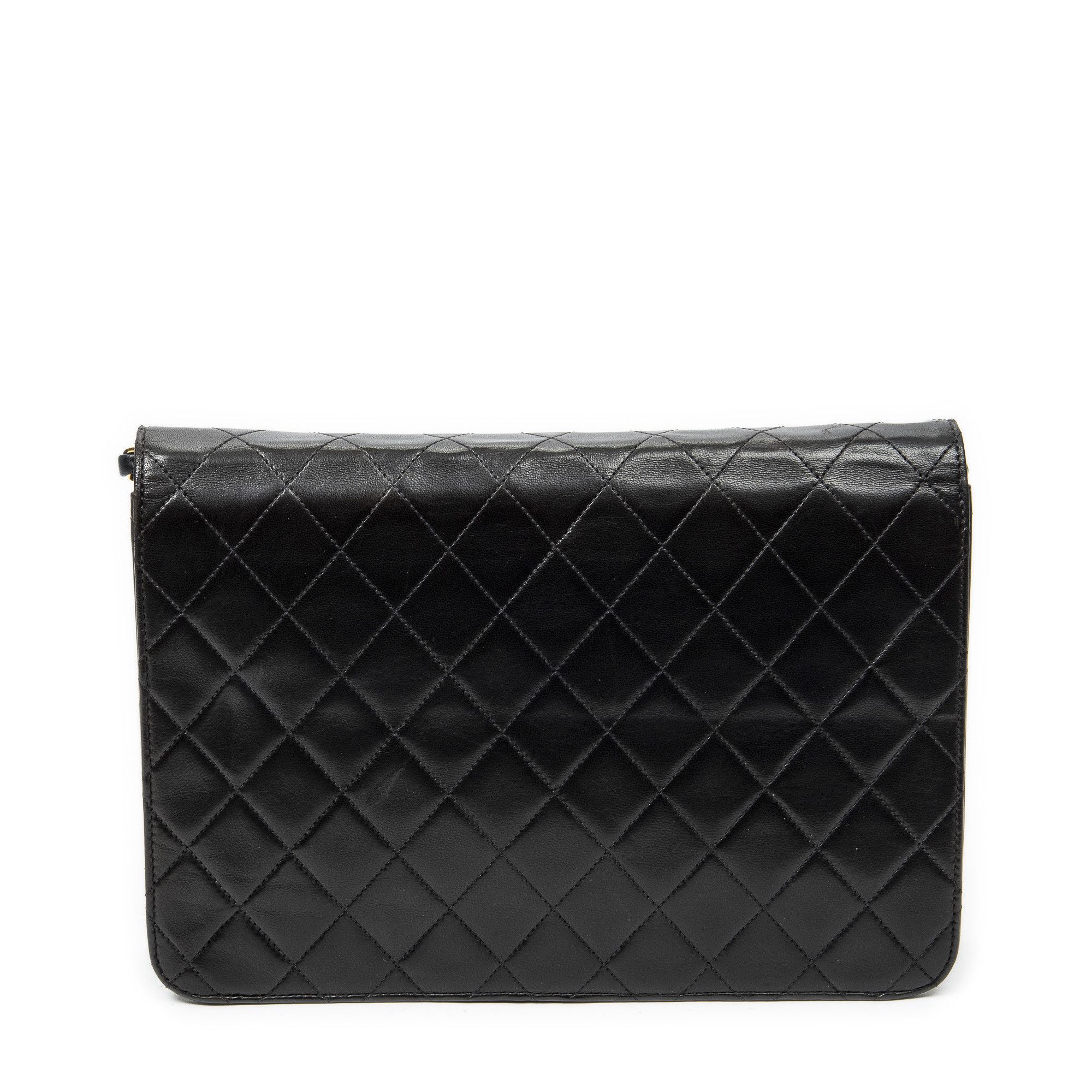 Chanel Vintage Push Lock Straight Flap Size ONE SIZE - 5 Thumbnail