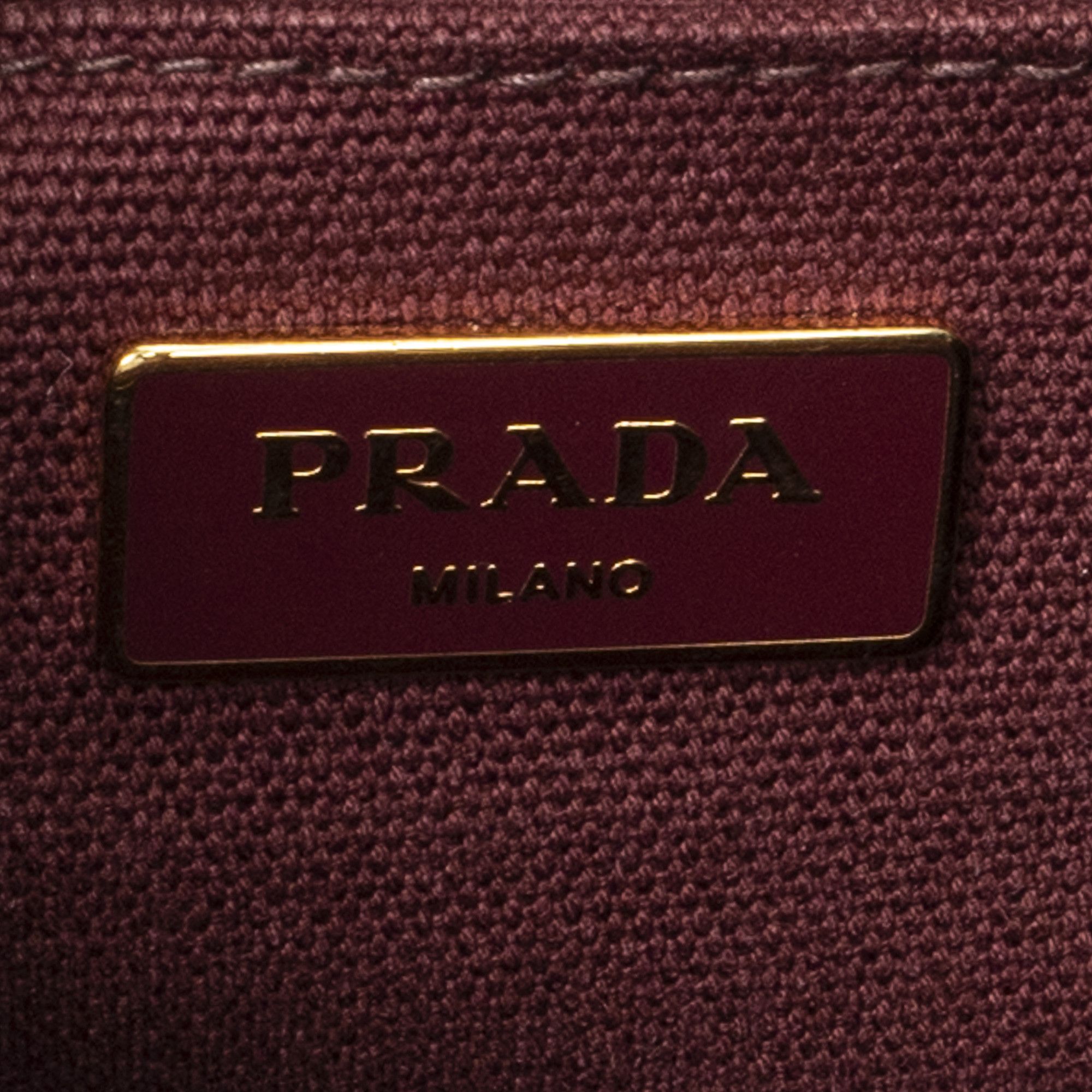 Prada Medium Rhinestone Canapa Tote Size ONE SIZE - 10 Thumbnail