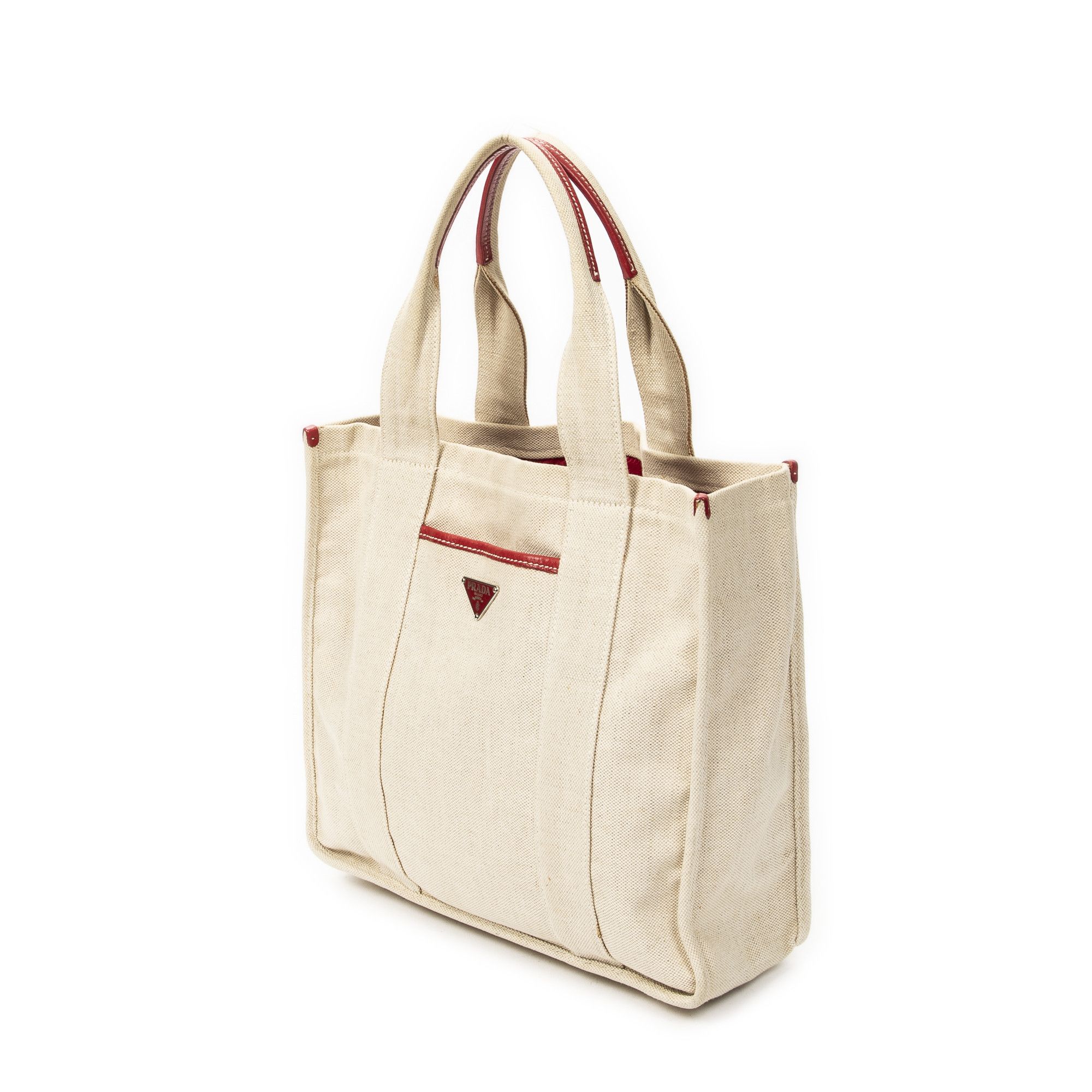 Prada Vertical Shopping Tote Size ONE SIZE - 2 Thumbnail