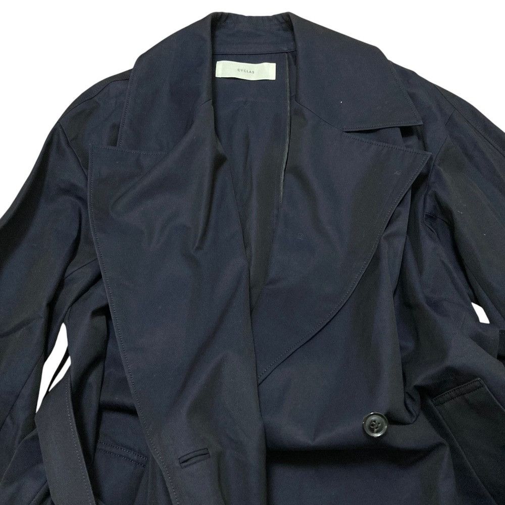 Other Other Cyclas Trench Coat Textile Outerwear R04-94004 DUTY FREE for USA Size ONE SIZE - 4 Thumbnail