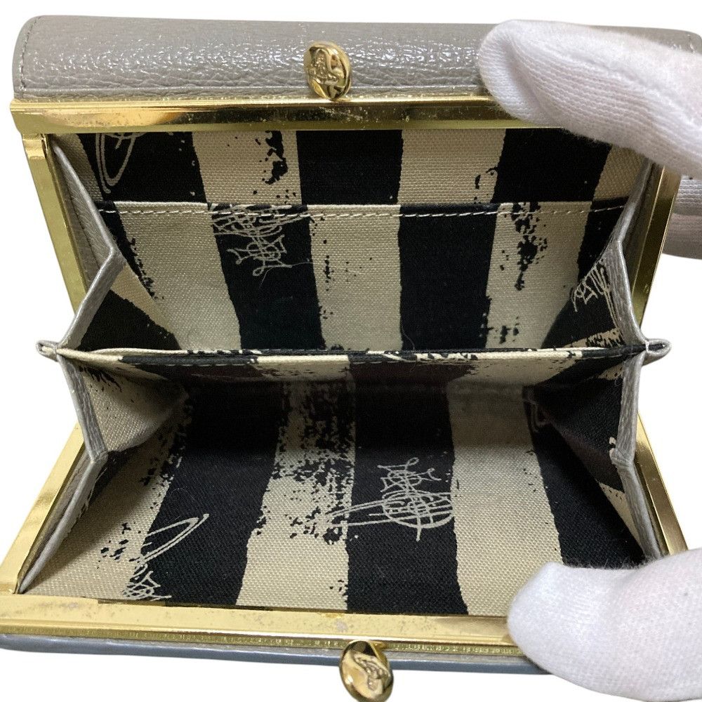 Vivienne Westwood Vivienne Westwood Vivienne Westwood Cow Leather Trifold Wallet Leather Short Wallet DUTY FREE for USA Size ONE SIZE - 7 Thumbnail