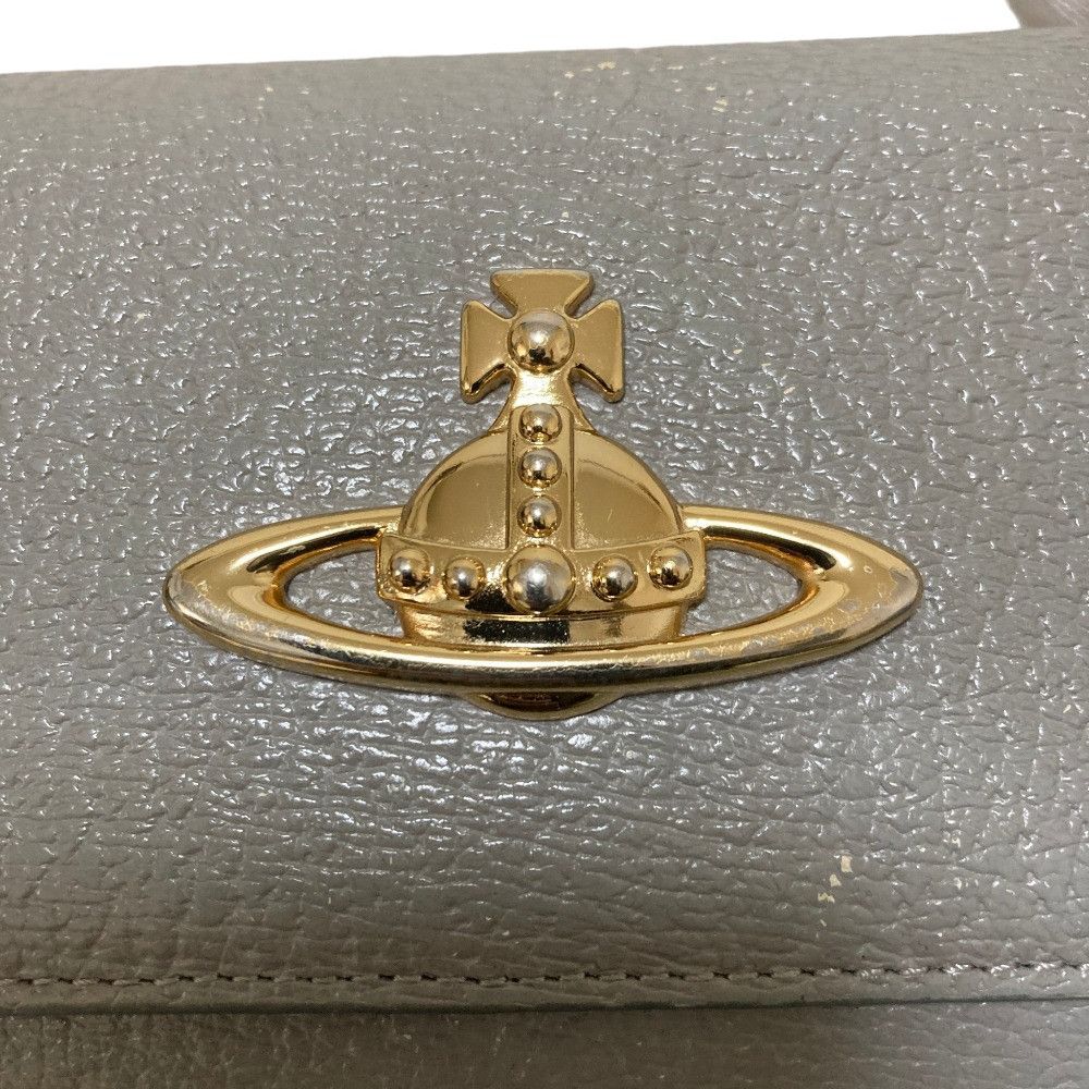 Vivienne Westwood Vivienne Westwood Vivienne Westwood Cow Leather Trifold Wallet Leather Short Wallet DUTY FREE for USA Size ONE SIZE - 8 Thumbnail