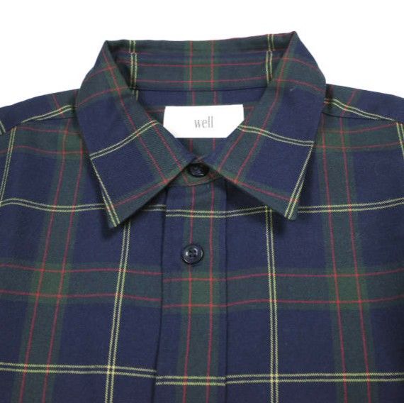 Other Other well HEMMING SHIRT Wool Shirt Textile Tops WB21YY01 DUTY FREE for USA Size ONE SIZE - 5 Thumbnail