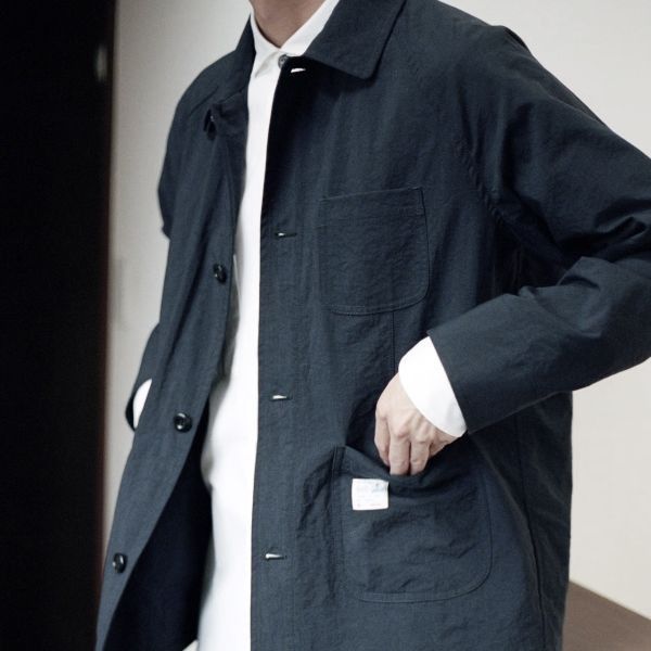 Other Other well Chore Jacket II Nylon Jacket Textile Outerwear WJ20XX01 DUTY FREE for USA Size ONE SIZE - 3 Thumbnail