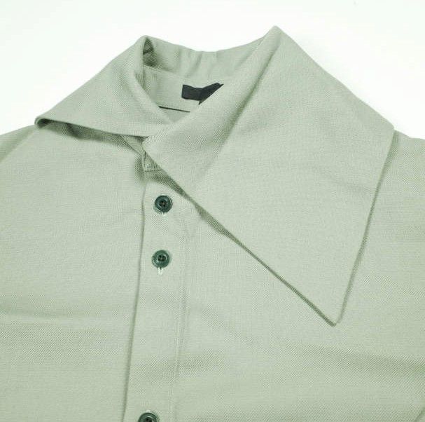Other Other Omar Afridi Distorted Shirt Cotton Twill Shirt Textile Tops DUTY FREE for USA Size ONE SIZE - 5 Thumbnail