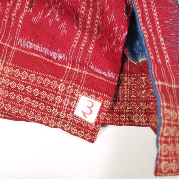 Other Other PERIOD FEATURES Indian Cotton Patchwork Shirt Textile Tops PF-DK-004 DUTY FREE for USA Size ONE SIZE - 7 Thumbnail