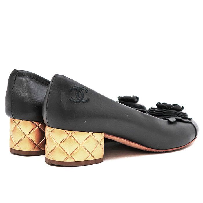 Chanel Chanel Chanel Camellia Quilted Leather Pumps Leather Shoes G30910 DUTY FREE for USA Size ONE SIZE - 12 Thumbnail
