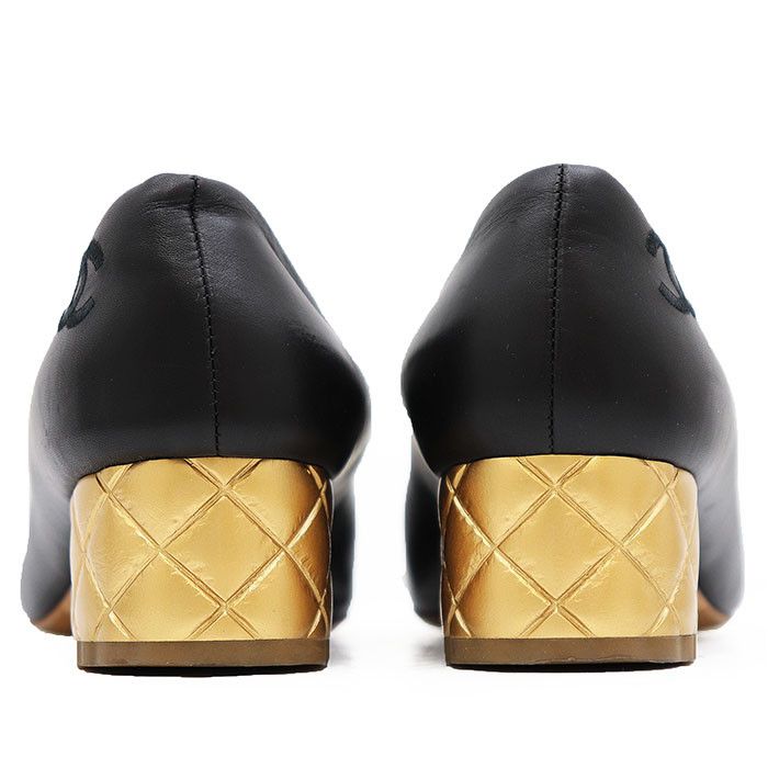 Chanel Chanel Chanel Camellia Quilted Leather Pumps Leather Shoes G30910 DUTY FREE for USA Size ONE SIZE - 4 Thumbnail
