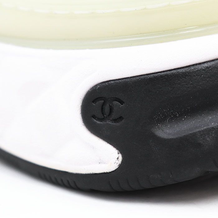 Chanel Chanel Chanel Leather Rubber Sneakers Leather Shoes G35618 DUTY FREE for USA Size ONE SIZE - 13 Thumbnail