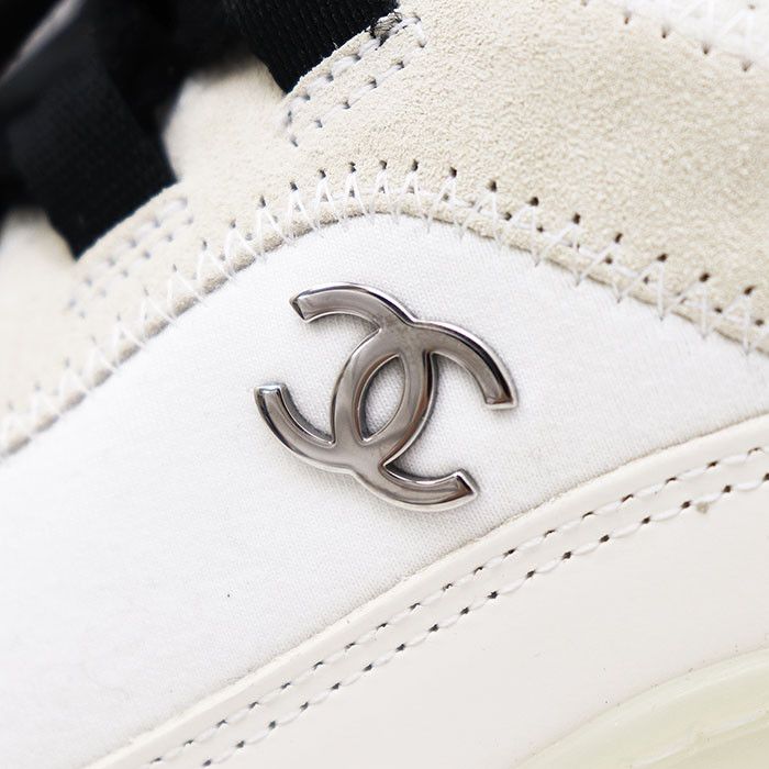 Chanel Chanel Chanel Leather Rubber Sneakers Leather Shoes G35618 DUTY FREE for USA Size ONE SIZE - 5 Thumbnail