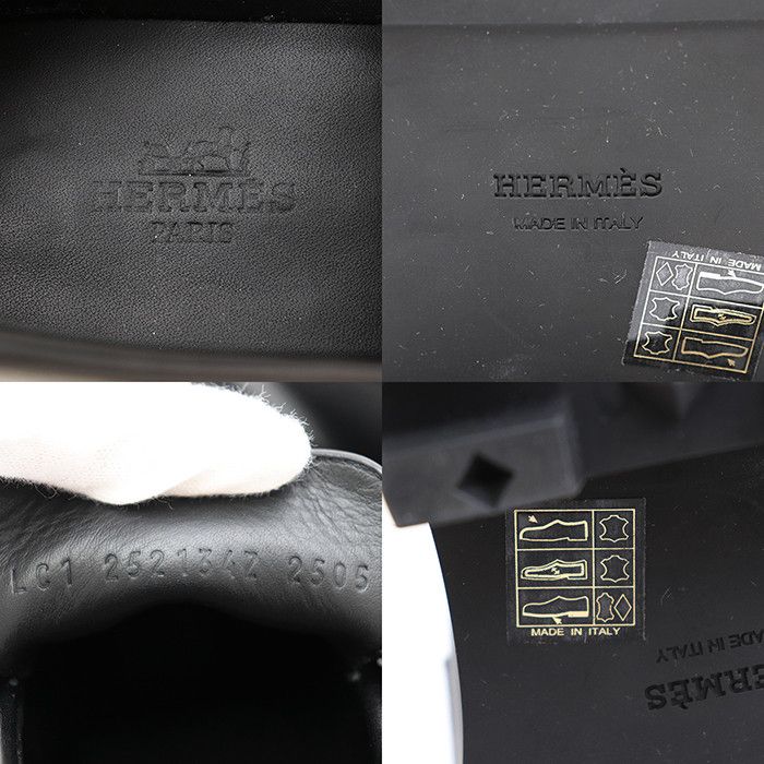 Hermes Hermes Hermes H Moccasin Leather Loafers Leather Shoes DUTY FREE for USA Size ONE SIZE - 11 Thumbnail