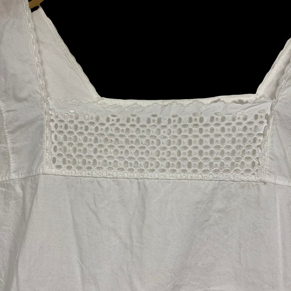 Other 45 45R Batiste Cutwork Camisole Textile Tops 70430301 DUTY FREE for USA Size ONE SIZE - 3 Thumbnail