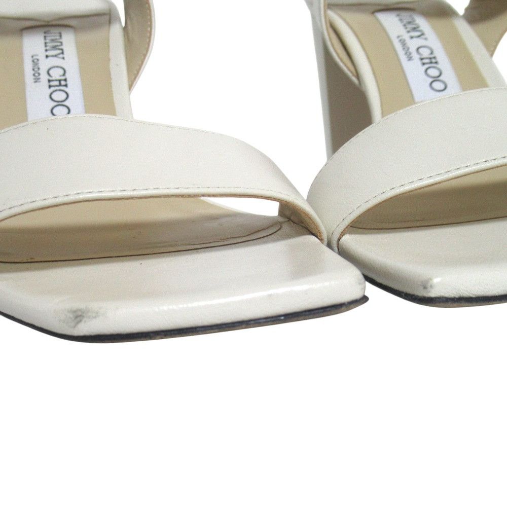 Jimmy Choo Jimmy Choo Jimmy Choo Cheri City Leather Sandals Leather Shoes DUTY FREE for USA Size ONE SIZE - 8 Thumbnail