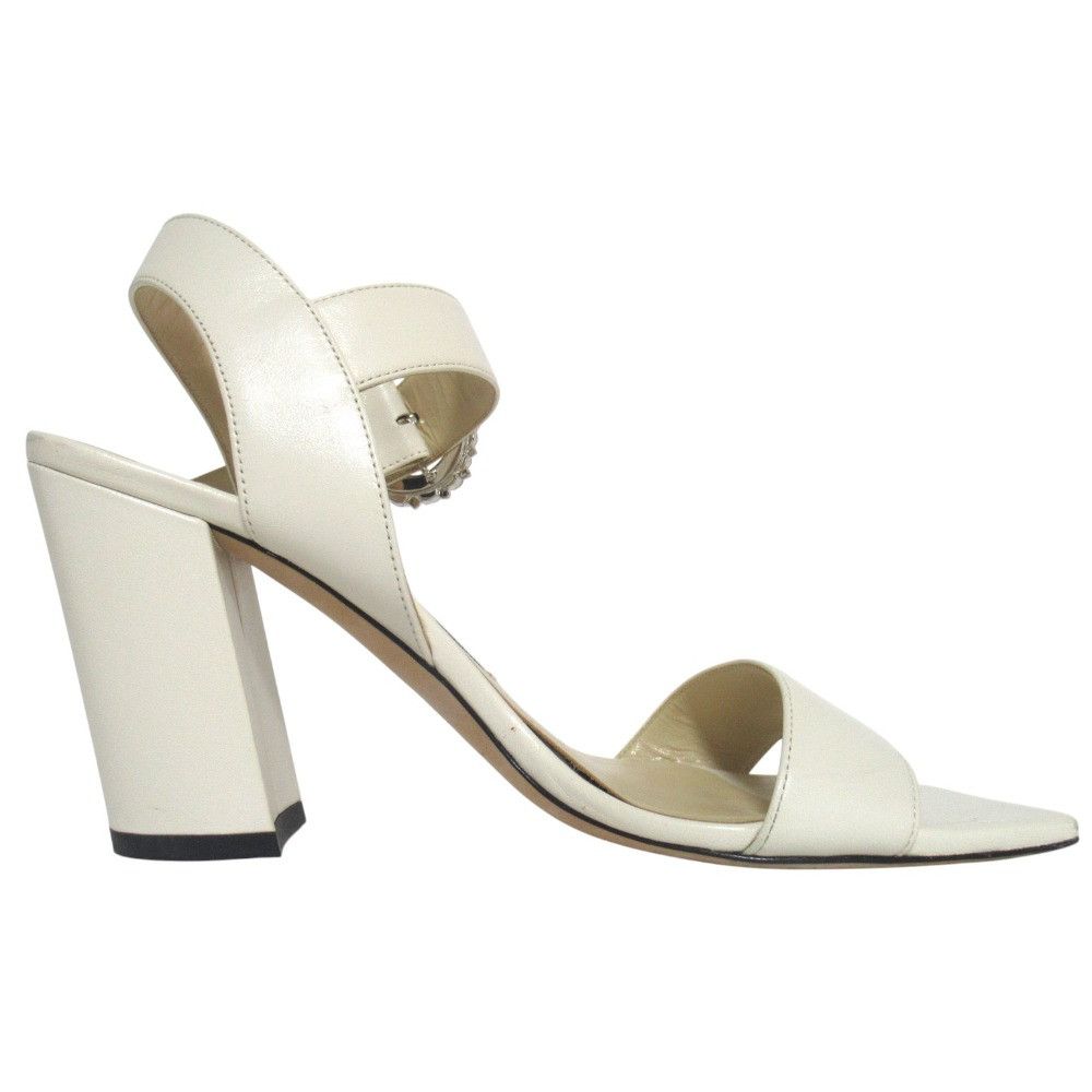 Jimmy Choo Jimmy Choo Jimmy Choo Cheri City Leather Sandals Leather Shoes DUTY FREE for USA Size ONE SIZE - 3 Thumbnail