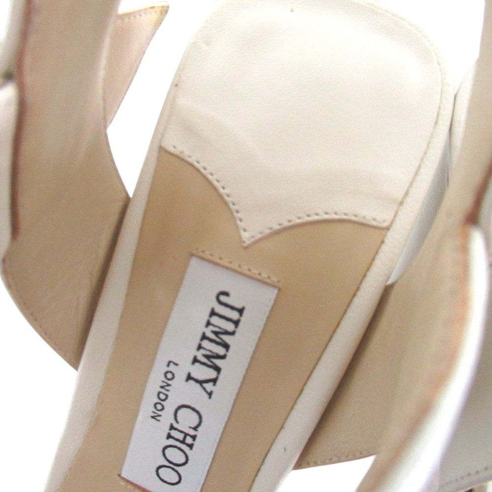 Jimmy Choo Jimmy Choo Jimmy Choo Cheri City Leather Sandals Leather Shoes DUTY FREE for USA Size ONE SIZE - 9 Thumbnail
