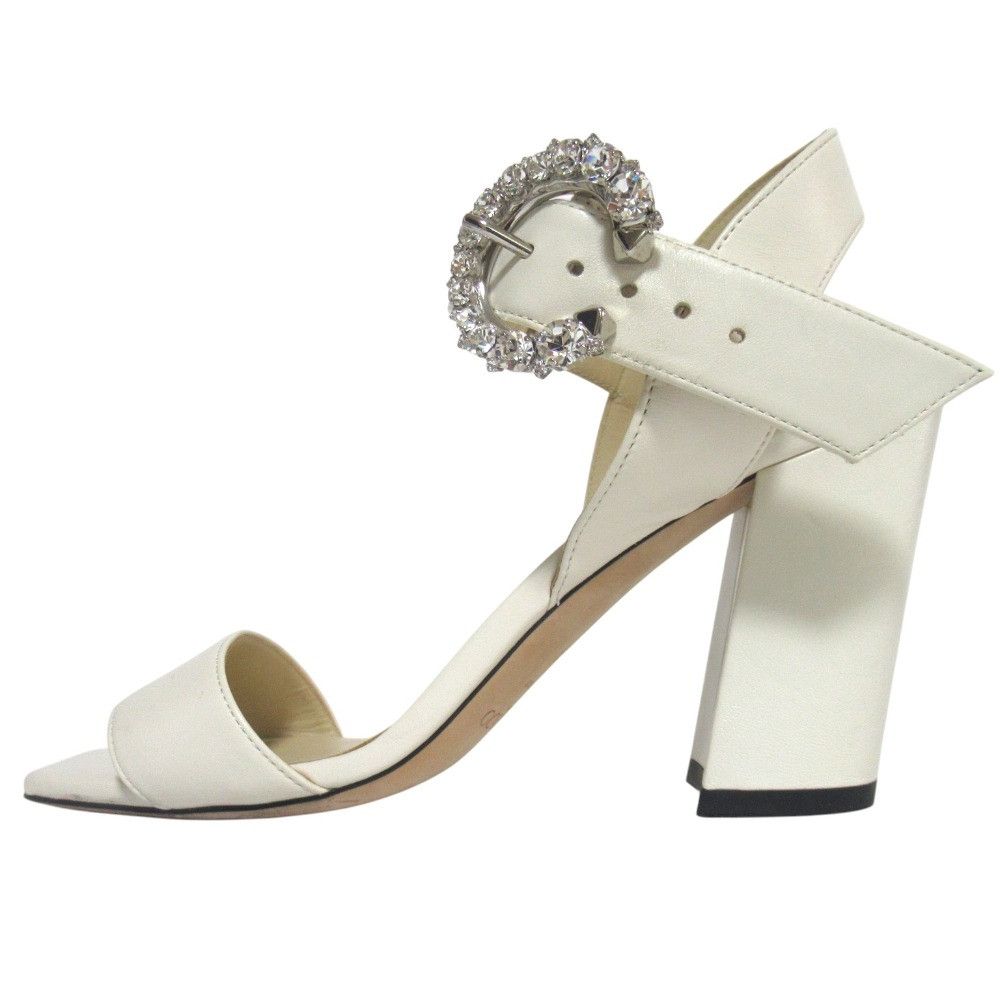 Jimmy Choo Jimmy Choo Jimmy Choo Cheri City Leather Sandals Leather Shoes DUTY FREE for USA Size ONE SIZE - 2 Thumbnail