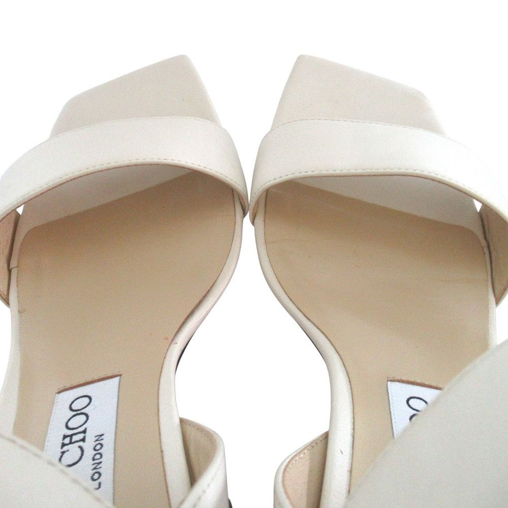 Jimmy Choo Jimmy Choo Jimmy Choo Cheri City Leather Sandals Leather Shoes DUTY FREE for USA Size ONE SIZE - 11 Thumbnail
