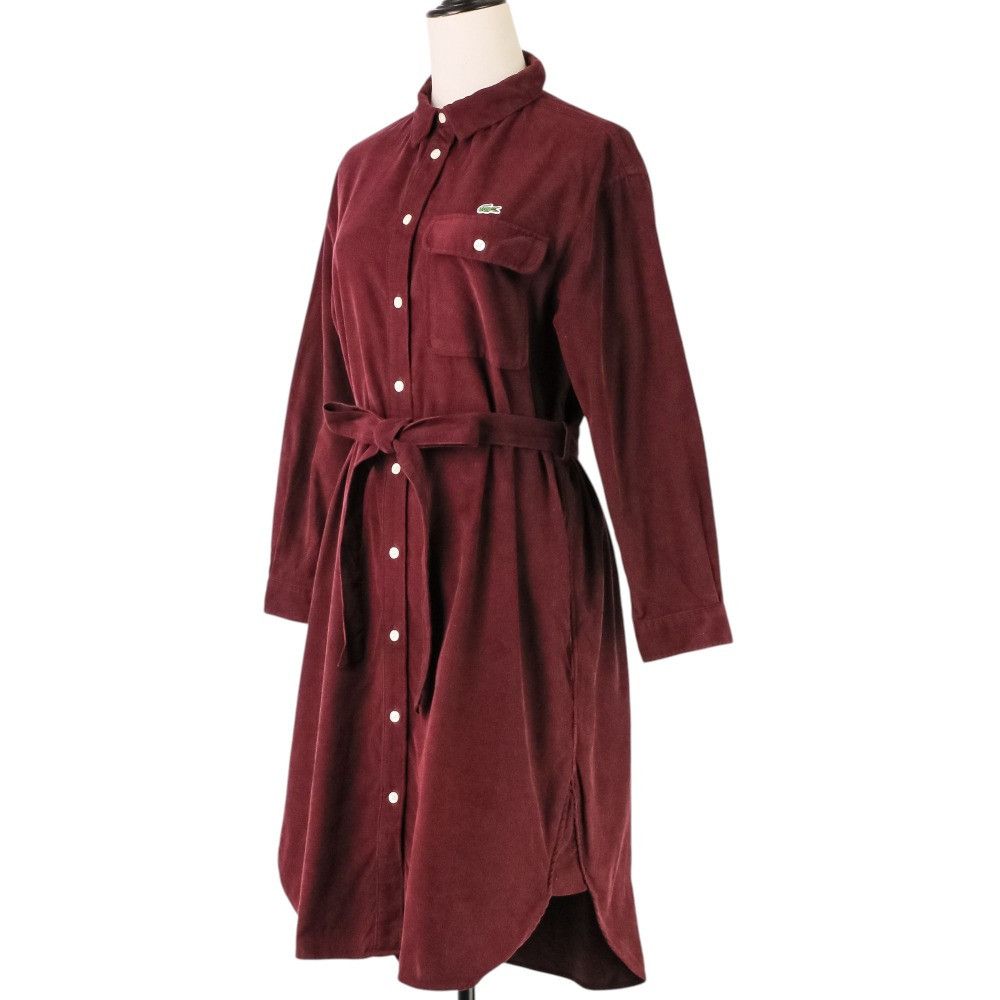Other Other Lacoste Corduroy Dress Textile Dresses EF1106 DUTY FREE for USA Size ONE SIZE - 2 Thumbnail