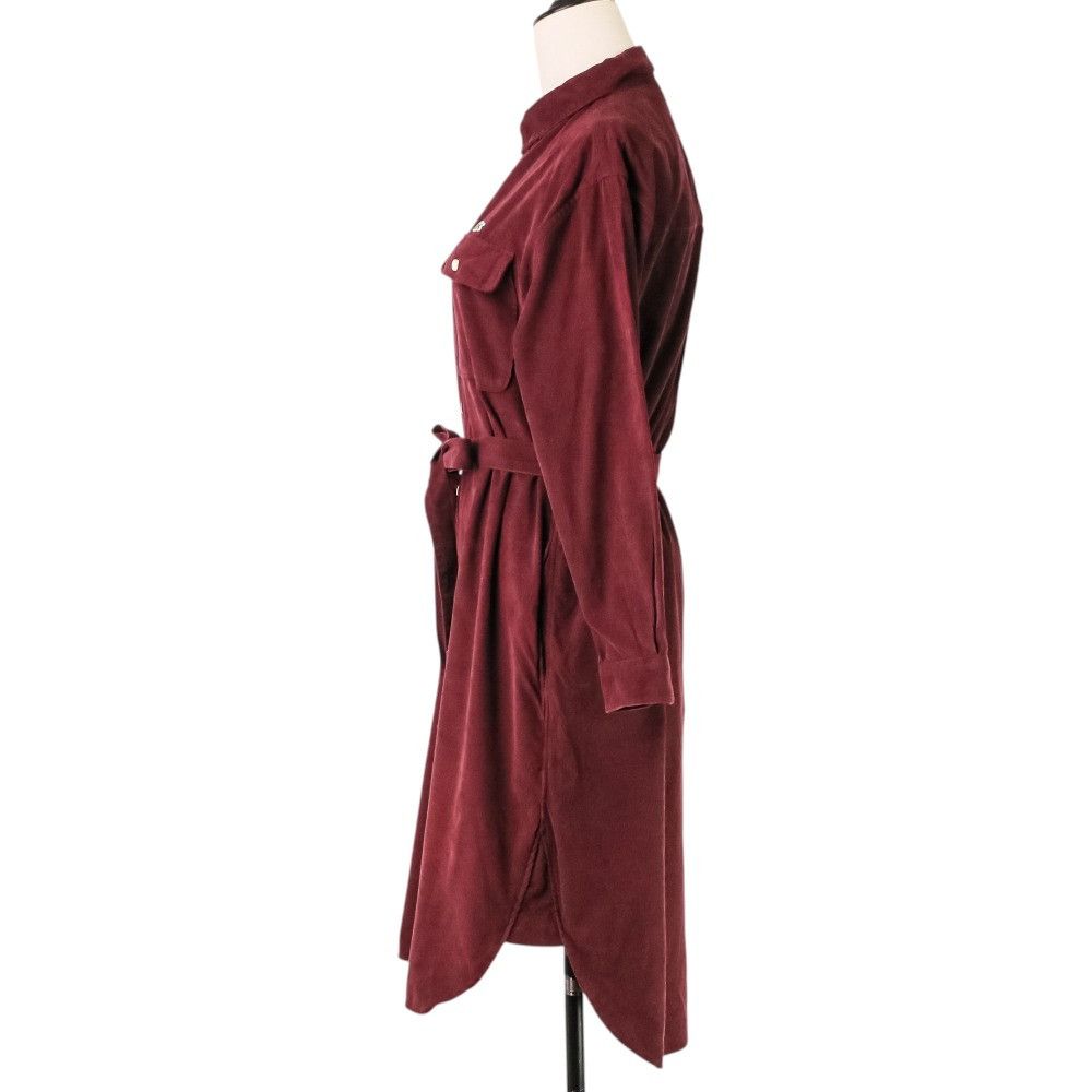 Other Other Lacoste Corduroy Dress Textile Dresses EF1106 DUTY FREE for USA Size ONE SIZE - 3 Thumbnail