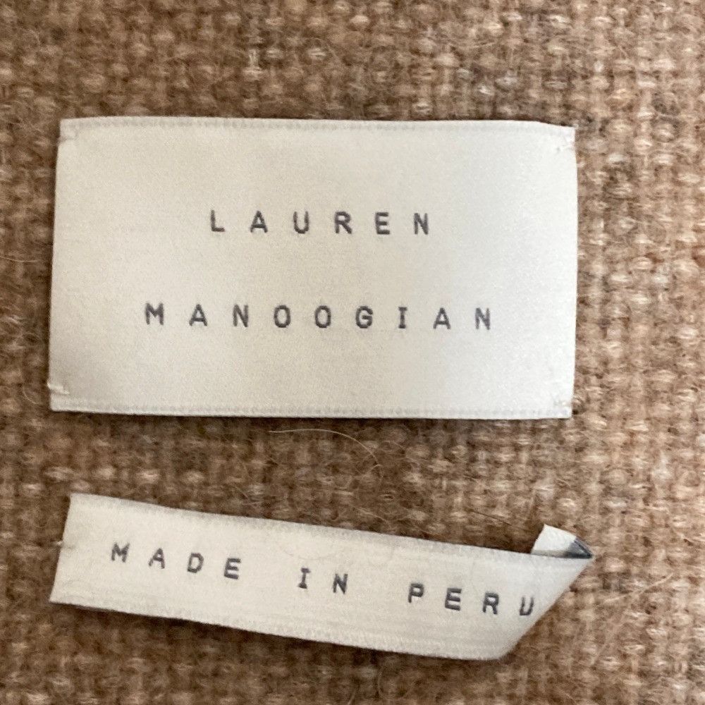 Other Other Lauren Manoogian Alpaca Wool Large Scarf Textile Scarf DUTY FREE for USA Size ONE SIZE - 5 Thumbnail