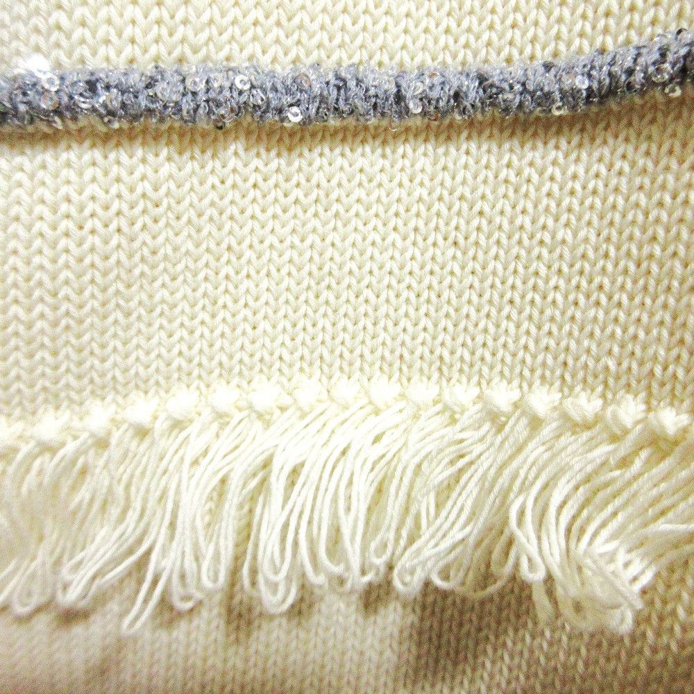 Max Mara MaxMara Weekend Max Mara Fringe Knit Sweater Textile Tops DUTY FREE for USA Size ONE SIZE - 3 Thumbnail