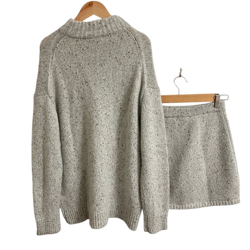 Theory Theory Theory SPECKLED TWEED Cashmere Blend Knit Set Textile Suits DUTY FREE for USA Size ONE SIZE - 2 Thumbnail