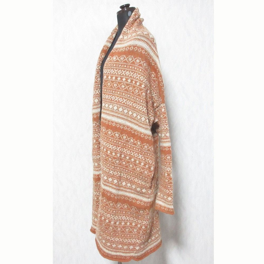 Other 45 45R Jacquard Long Cardigan Textile Outerwear 7118086 DUTY FREE for USA Size ONE SIZE - 3 Thumbnail