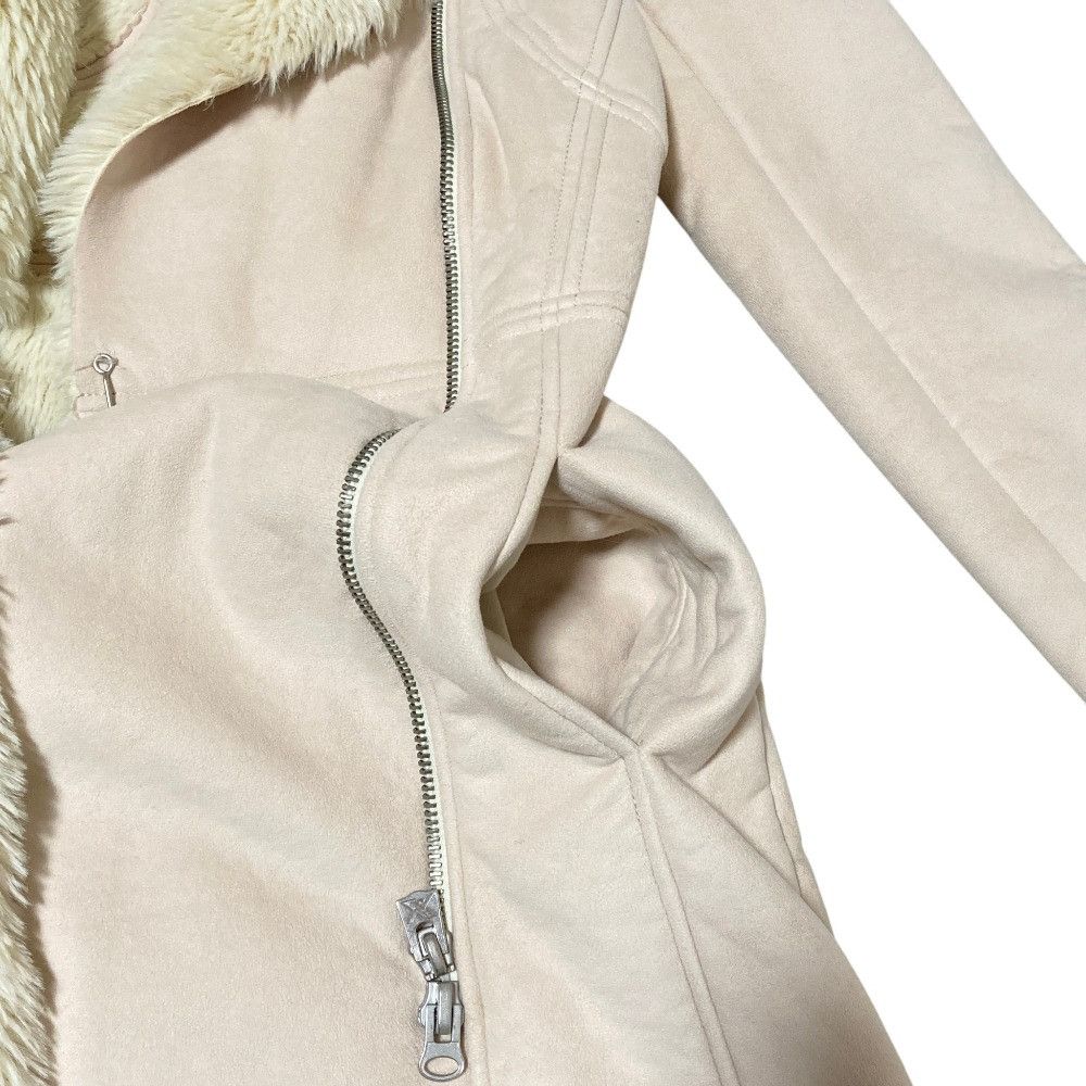 Armani Armani Armani Exchange Faux Shearling Coat Plastic / Synthetic Outerwear DUTY FREE for USA Size ONE SIZE - 5 Thumbnail