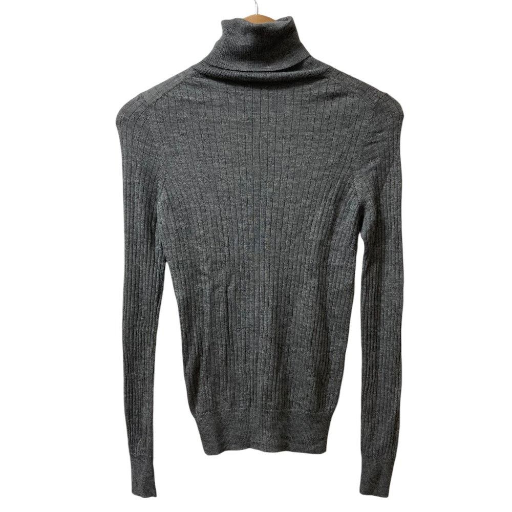 Other Other Drawer Cashmere Silk Ribbed Turtleneck Knit Textile Tops 6513-106-0582 DUTY FREE for USA Size ONE SIZE - 3 Thumbnail
