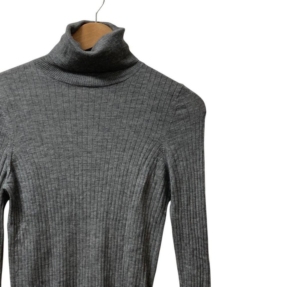 Other Other Drawer Cashmere Silk Ribbed Turtleneck Knit Textile Tops 6513-106-0582 DUTY FREE for USA Size ONE SIZE - 2 Thumbnail
