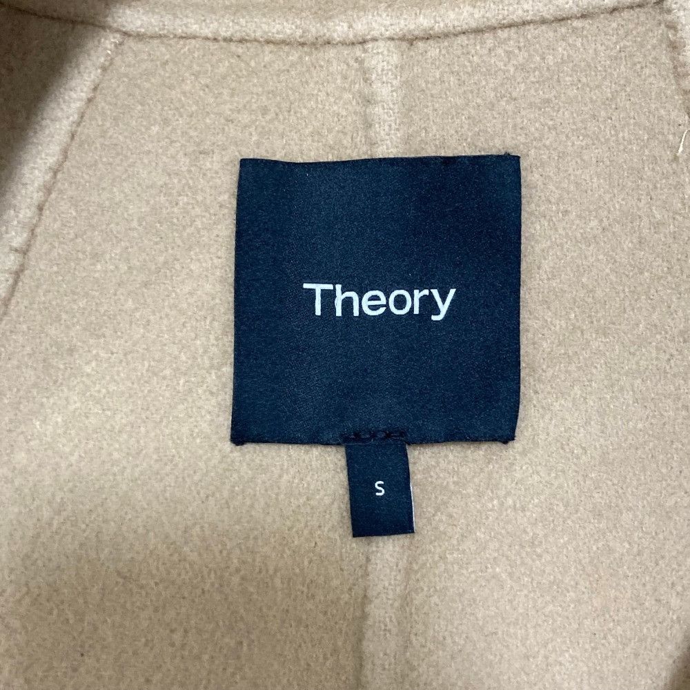 Theory Theory Theory NEW DIVIDE GC CLAIRENE Wool Cashmere Coat Textile Outerwear DUTY FREE for USA Size ONE SIZE - 5 Thumbnail