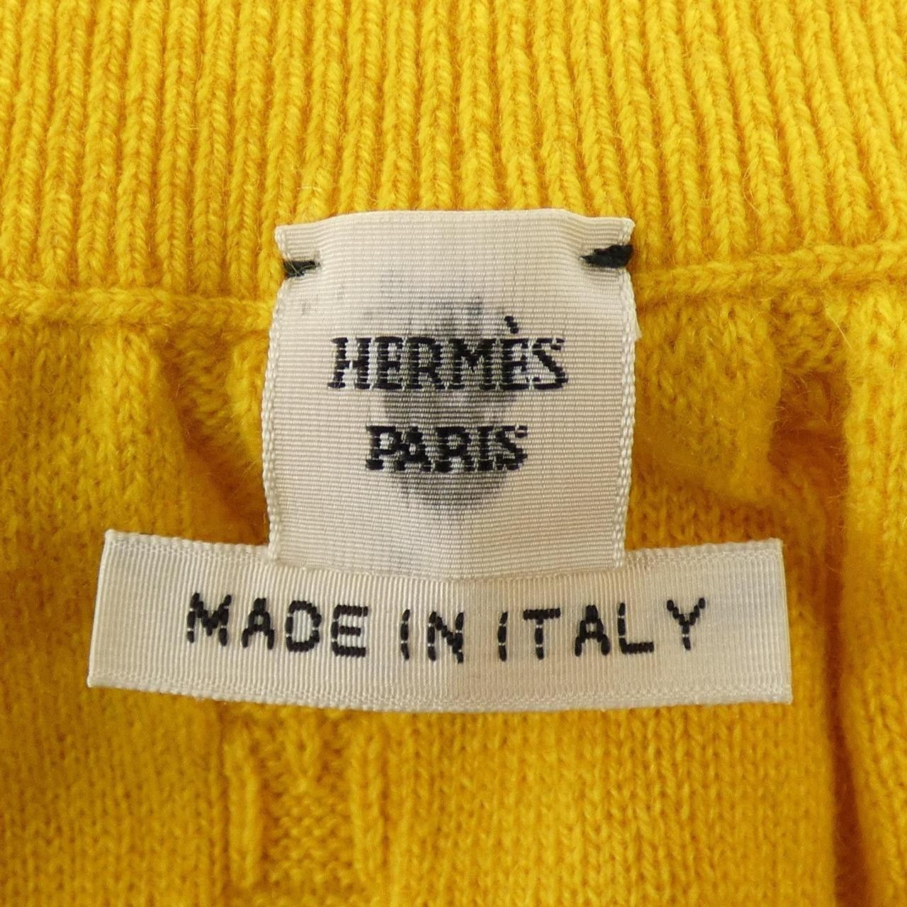 Hermes Hermes Hermes 57-7707 Cashmere Skirt Textile Skirts DUTY FREE for USA Size ONE SIZE - 4 Thumbnail