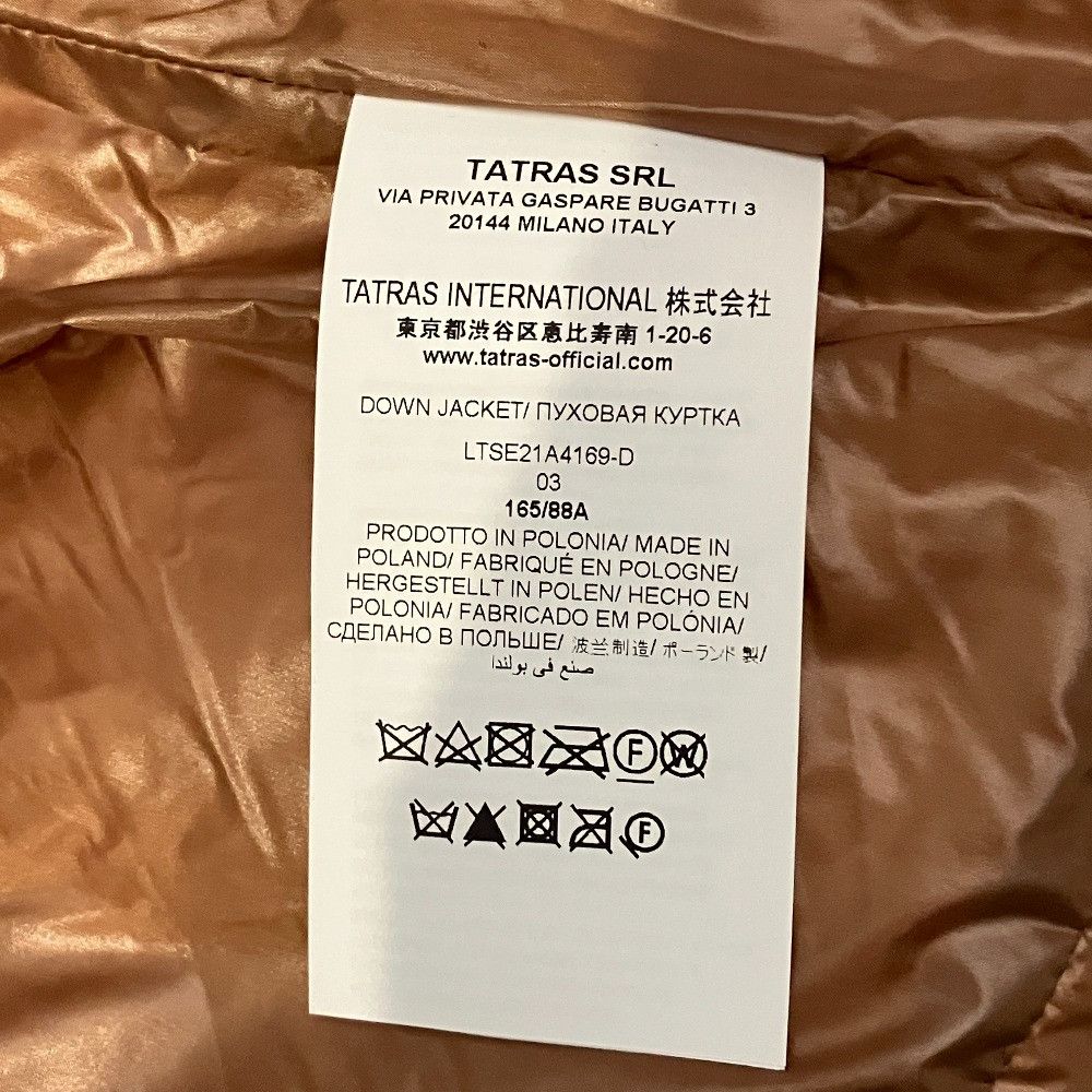 Other Other TATRAS Breva Down Jacket Others Outerwear LTSE21A4169-D DUTY FREE for USA Size ONE SIZE - 7 Thumbnail