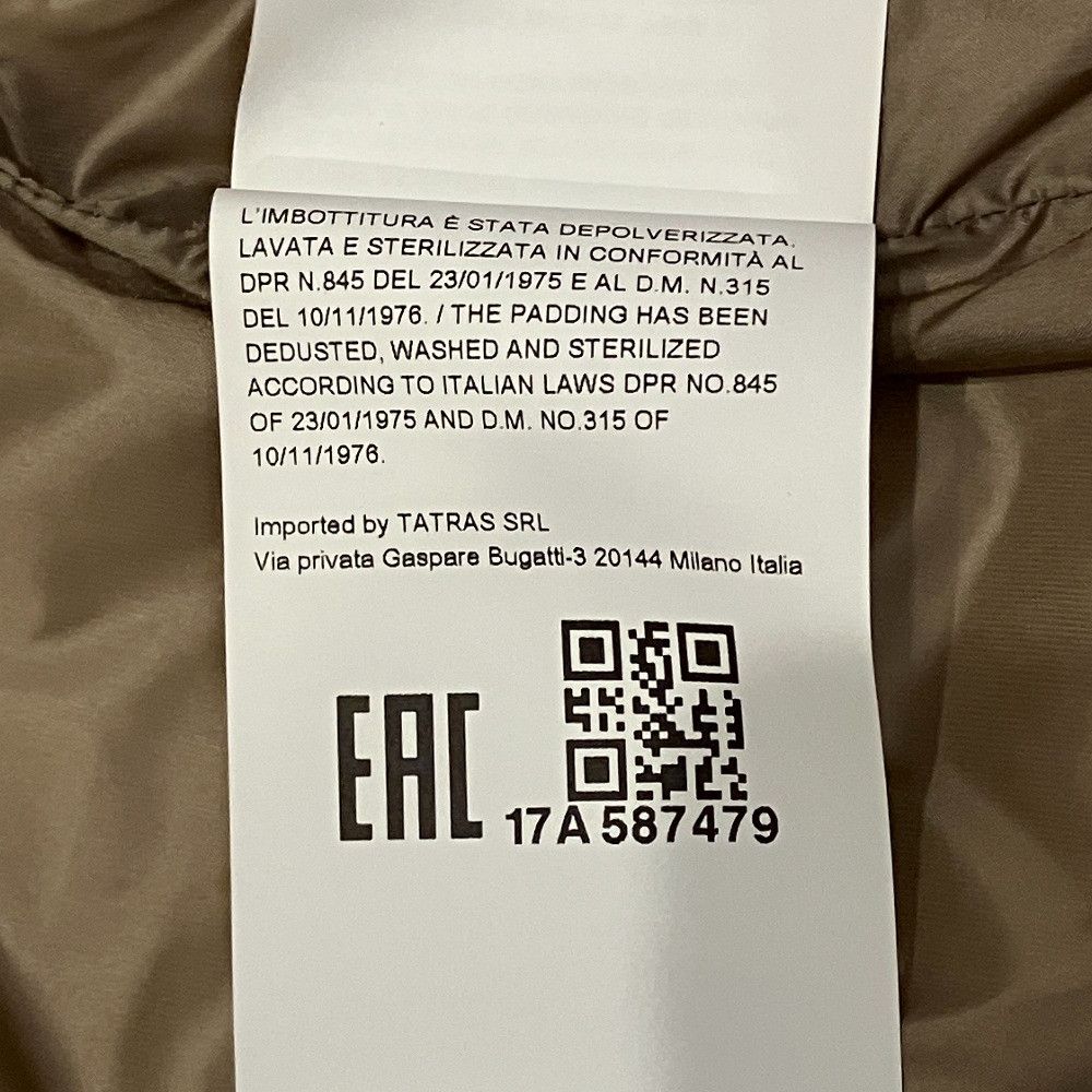 Other Other TATRAS LATONA Down Jacket Textile Outerwear LTAT21S4844-D DUTY FREE for USA Size ONE SIZE - 11 Thumbnail
