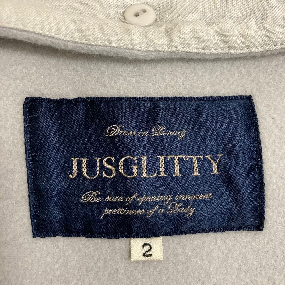 Other Other JUSGLITTY Wool Coat Textile Outerwear 48425710 DUTY FREE for USA Size ONE SIZE - 5 Thumbnail