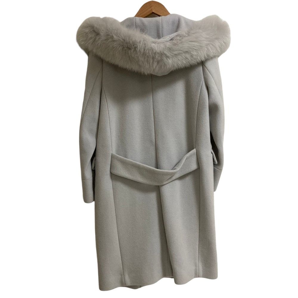 Other Other JUSGLITTY Wool Coat Textile Outerwear 48425710 DUTY FREE for USA Size ONE SIZE - 4 Thumbnail