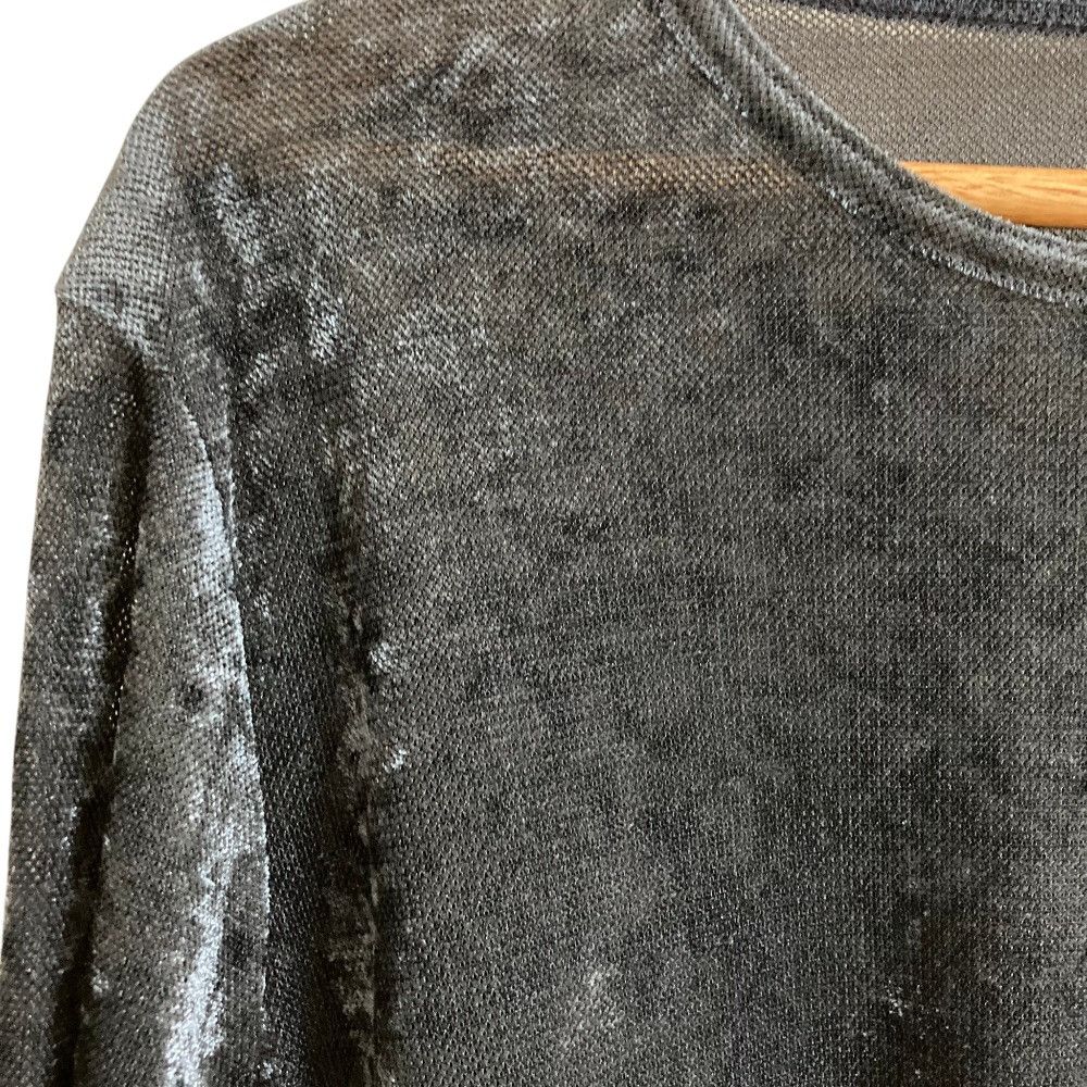 Other Other VIVIENNE TAM Velour Blouse Textile Tops 15275012 DUTY FREE for USA Size ONE SIZE - 2 Thumbnail