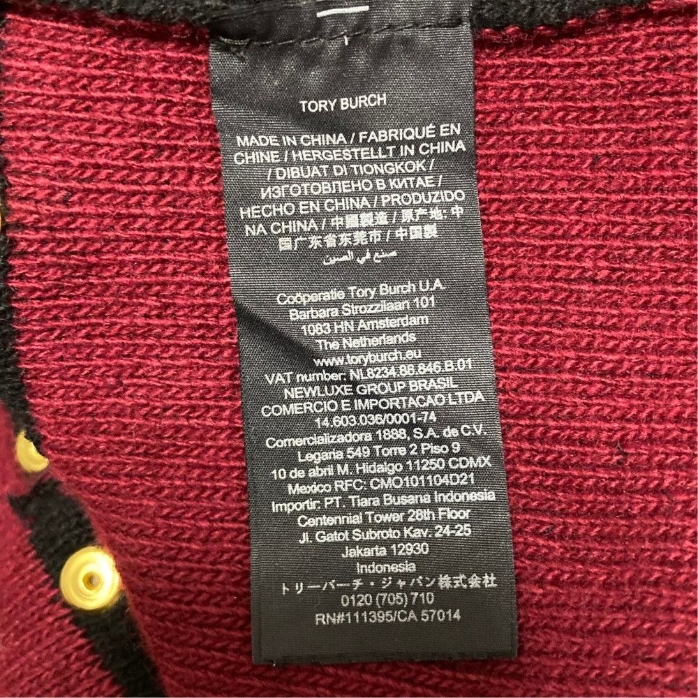 Tory Burch Tory Burch Tory Burch Cashmere Blend Long Knit Cardigan Textile Outerwear DUTY FREE for USA Size ONE SIZE - 6 Thumbnail