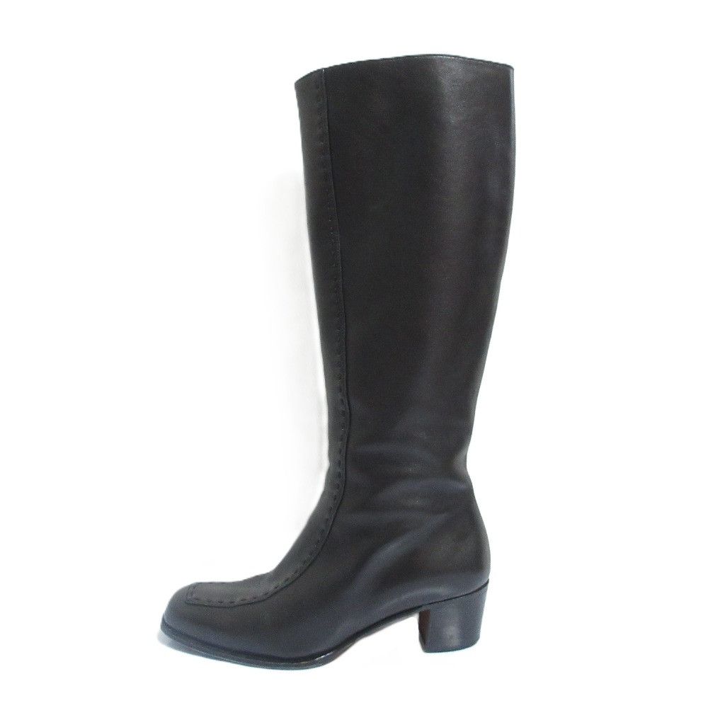 Other Other Tanino Crisci Leather Long Boots Leather Shoes DUTY FREE for USA Size ONE SIZE - 2 Thumbnail