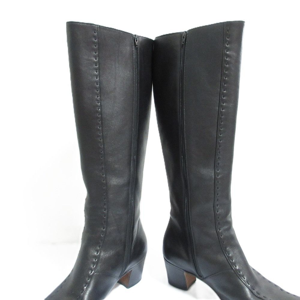 Other Other Tanino Crisci Leather Long Boots Leather Shoes DUTY FREE for USA Size ONE SIZE - 7 Thumbnail