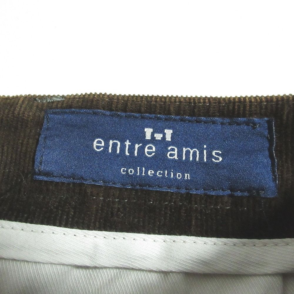 Other Other ENTRE AMIS Corduroy Trousers Textile Bottoms A20-8291-1001 DUTY FREE for USA Size ONE SIZE - 5 Thumbnail