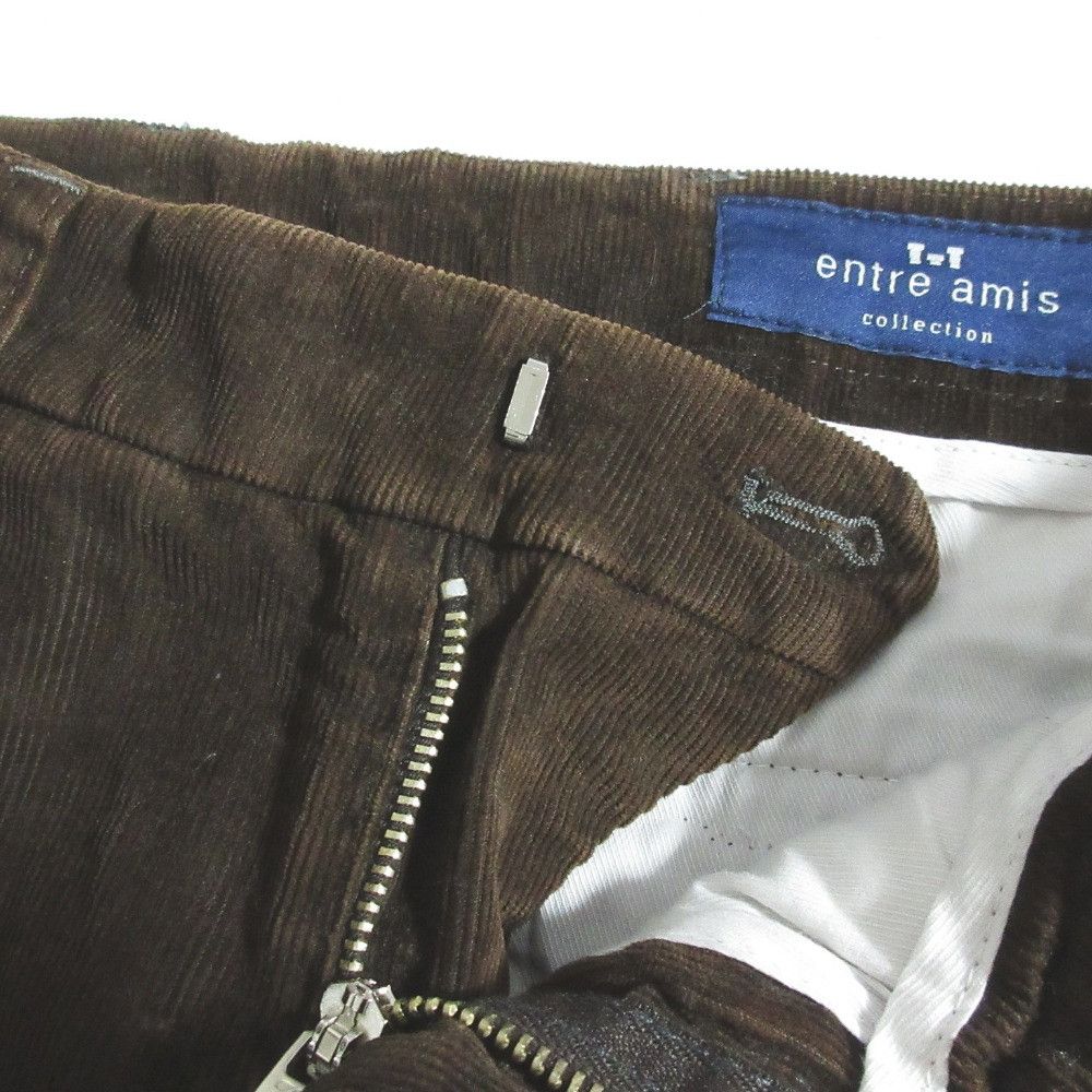Other Other ENTRE AMIS Corduroy Trousers Textile Bottoms A20-8291-1001 DUTY FREE for USA Size ONE SIZE - 4 Thumbnail