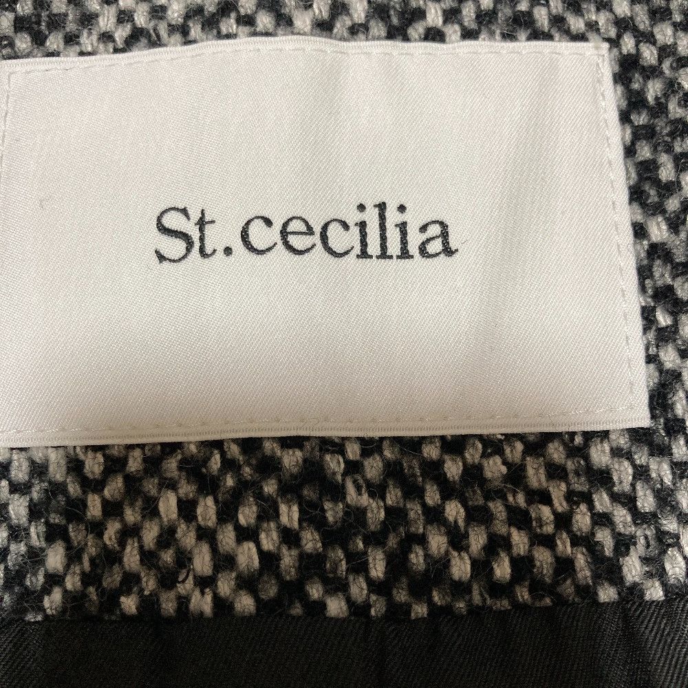 Other Other St.cecilia Tweed Collarless Jacket Textile Outerwear DUTY FREE for USA Size ONE SIZE - 5 Thumbnail